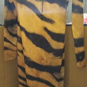 Tiger maxi Dress Sz xl